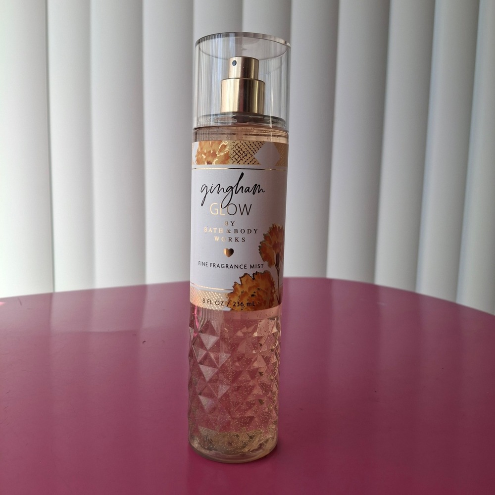 Bath & Body Works GINGHAM GLOW Fine Fragrance Mist 8 fl oz Retired